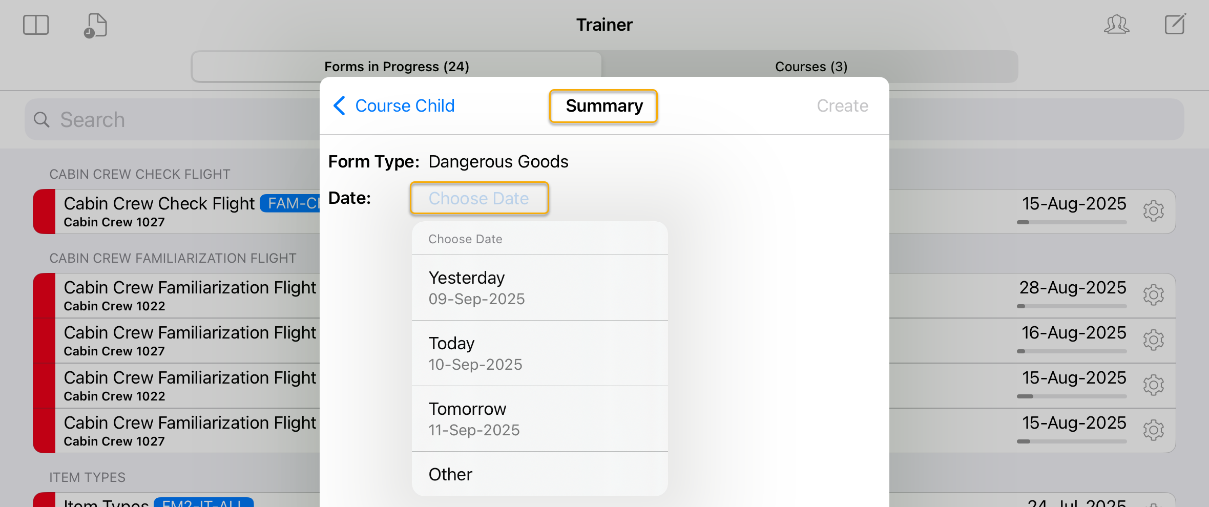 iPad - Group Forms - TRAINERS – Help Centre